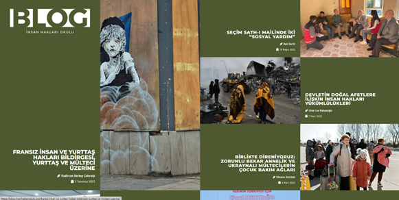 İNSAN HAKLARI OKULU: BLOG PROJESİ